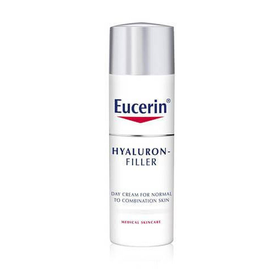 Eucerin HYALURON-FILLER crème de jour anti-rides 1×50 ml pour peau normale à mixte