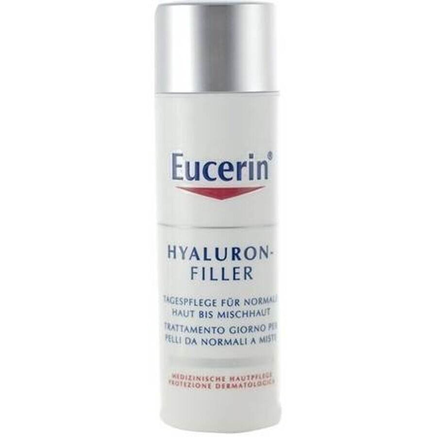 Eucerin HYALURON-FILLER crème de jour anti-rides 1×50 ml pour peau normale à mixte