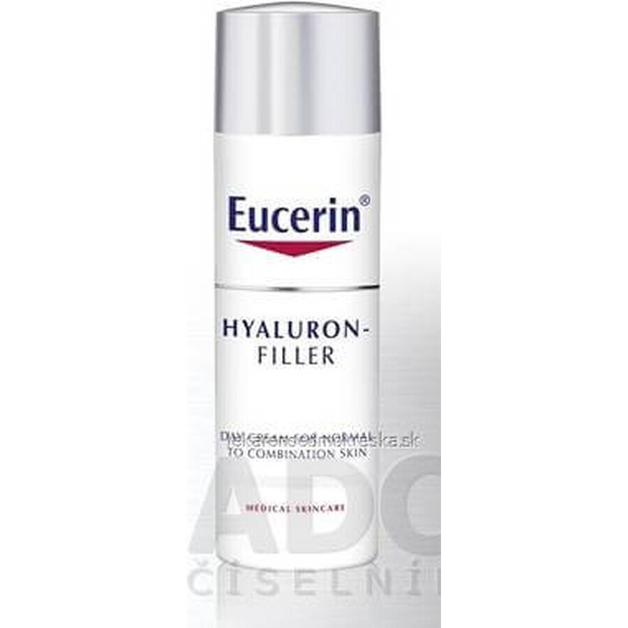 Eucerin HYALURON-FILLER crème de jour anti-rides 1×50 ml pour peau normale à mixte