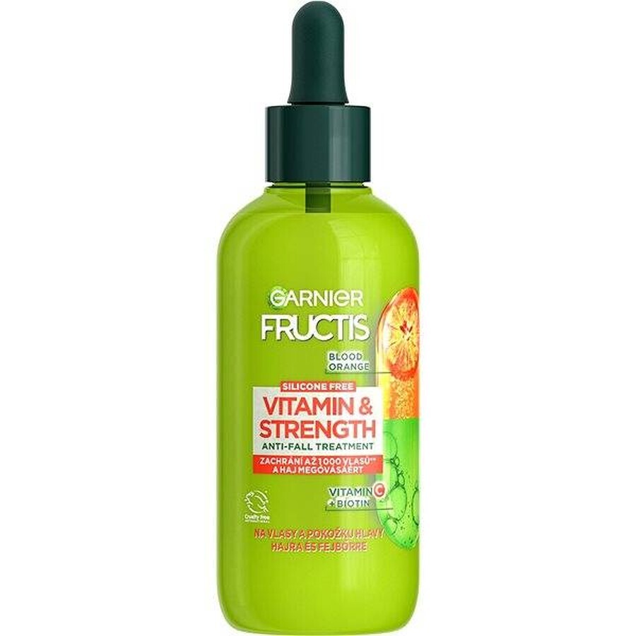 Garnier Fructis Vitamin & Strength Hair Strengthening Serum 125 ml 1×125 ml 1×125 ml, sérum fortifiant