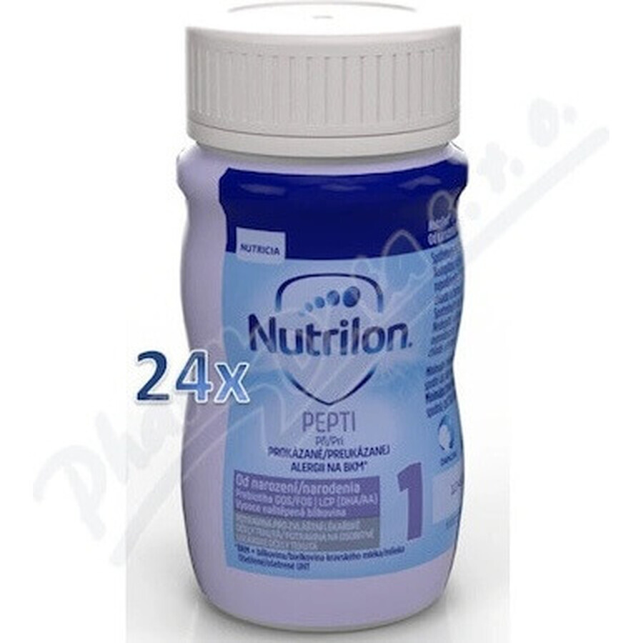 Nutrilon 0 Nenatal HA formulă lichidă (de la naștere) 24x90 ml (2160 ml)