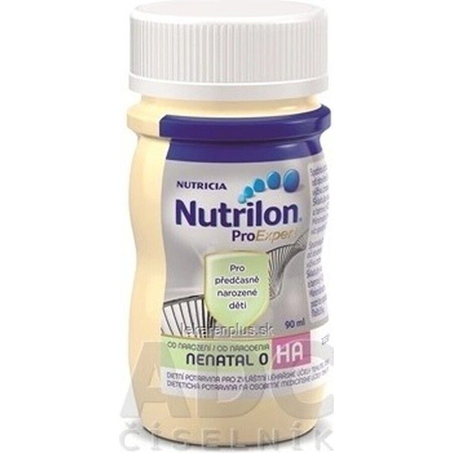 Nutrilon 0 Nenatal HA formulă lichidă (de la naștere) 24x90 ml (2160 ml)