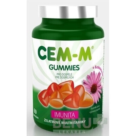 CEM-M IMMUNE GUMMIES 1×60 stuks, multivitaminen