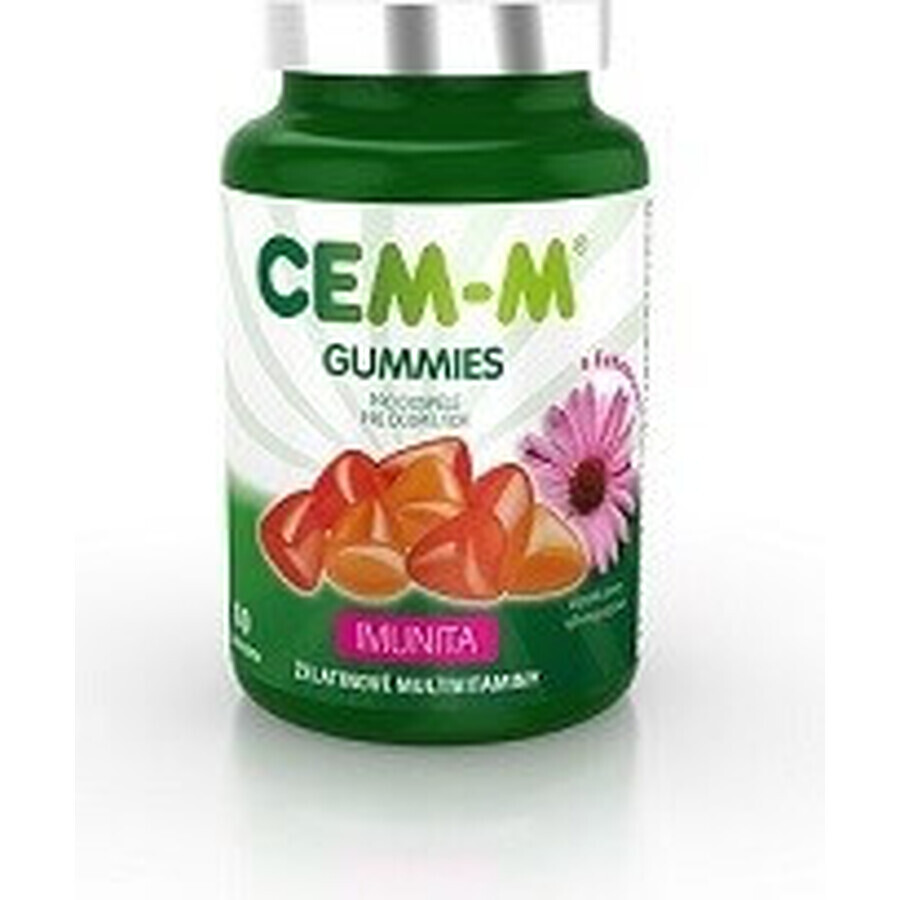 CEM-M IMMUNE GUMMIES 1×60 stuks, multivitaminen