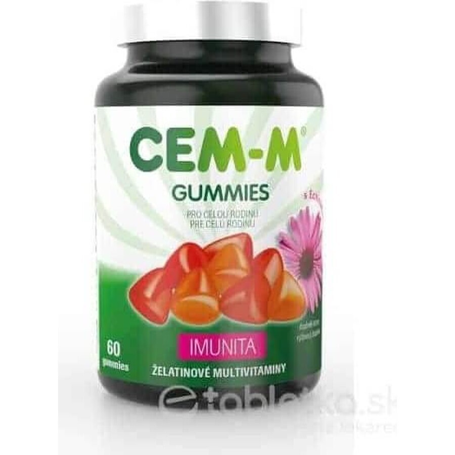 CEM-M IMMUNE GUMMIES 1×60 stuks, multivitaminen