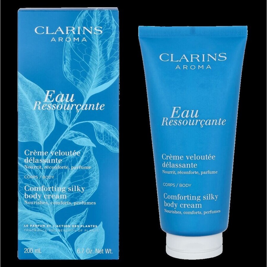 Clarins Body Cream Eau Ressourçante 1×200 ml, cremă de corp