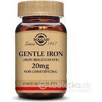 Solgar Gentle Iron 20 mg Iron (ferrous bisglycinate) Gentle for Stomach 90 capsules 1×90 cps, food supplement