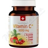 SwissMedicus Vitamine C+ 1000 mg cps 1x60 stuks