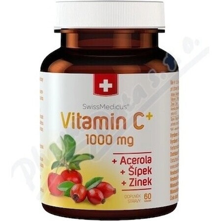 SwissMedicus Vitamina C+ 1000 mg cps 1x60 pz.