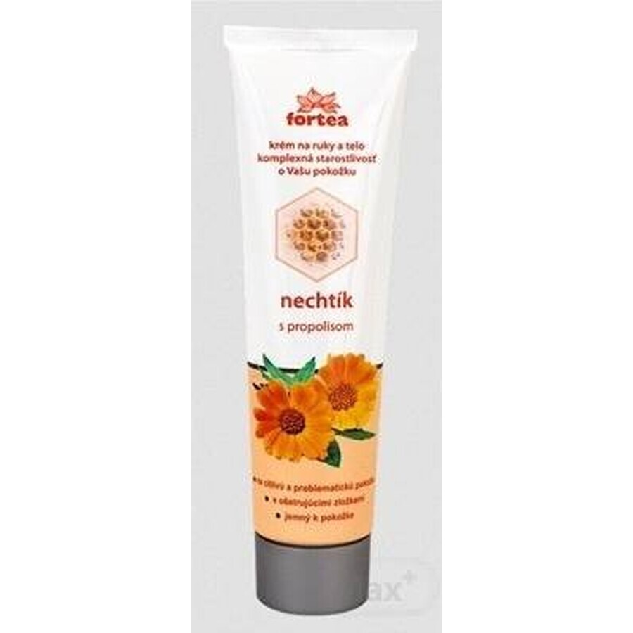 FORTEA calendula met propolis 1×100 g, hand- en lichaamscrème