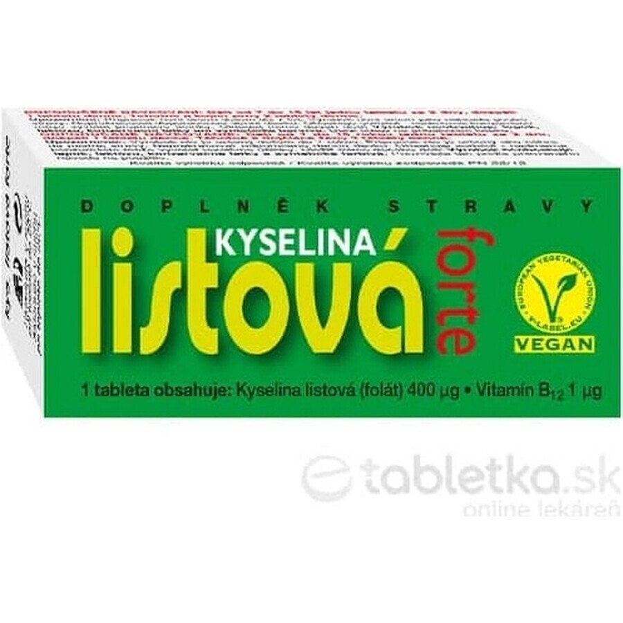 NATURVITA FOGLIA ACIDO FORTE 1×60 tbl, integratore alimentare