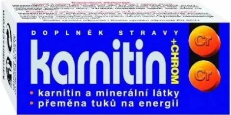 NATURVITA CARNITINE + CROM 1×50 tbl, carnitine + chroom
