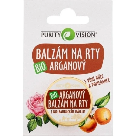 Purity Vision Bio Argan Lip Balm 12ml 1×1 pc