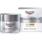 Eucerin HYALURON-FILLER+ELASTICITY crema de día 1×50 ml, rellena las arrugas profundas