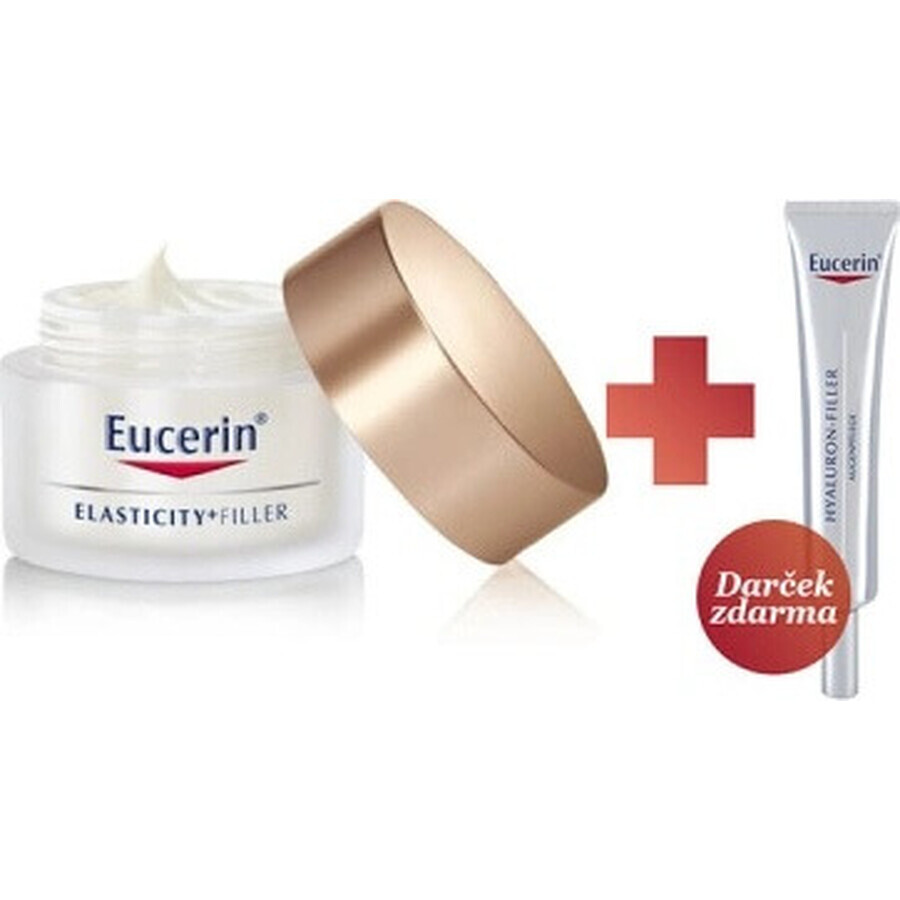 Eucerin HYALURON-FILLER+ELASTICITY crema de día 1×50 ml, rellena las arrugas profundas