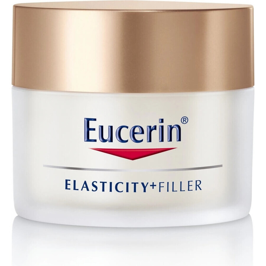 Eucerin HYALURON-FILLER+ELASTICITY crema de día 1×50 ml, rellena las arrugas profundas