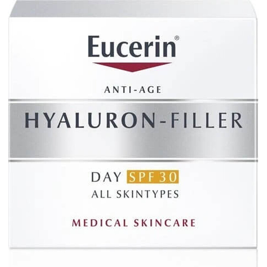 Eucerin HYALURON-FILLER+ELASTICITY crema de día 1×50 ml, rellena las arrugas profundas