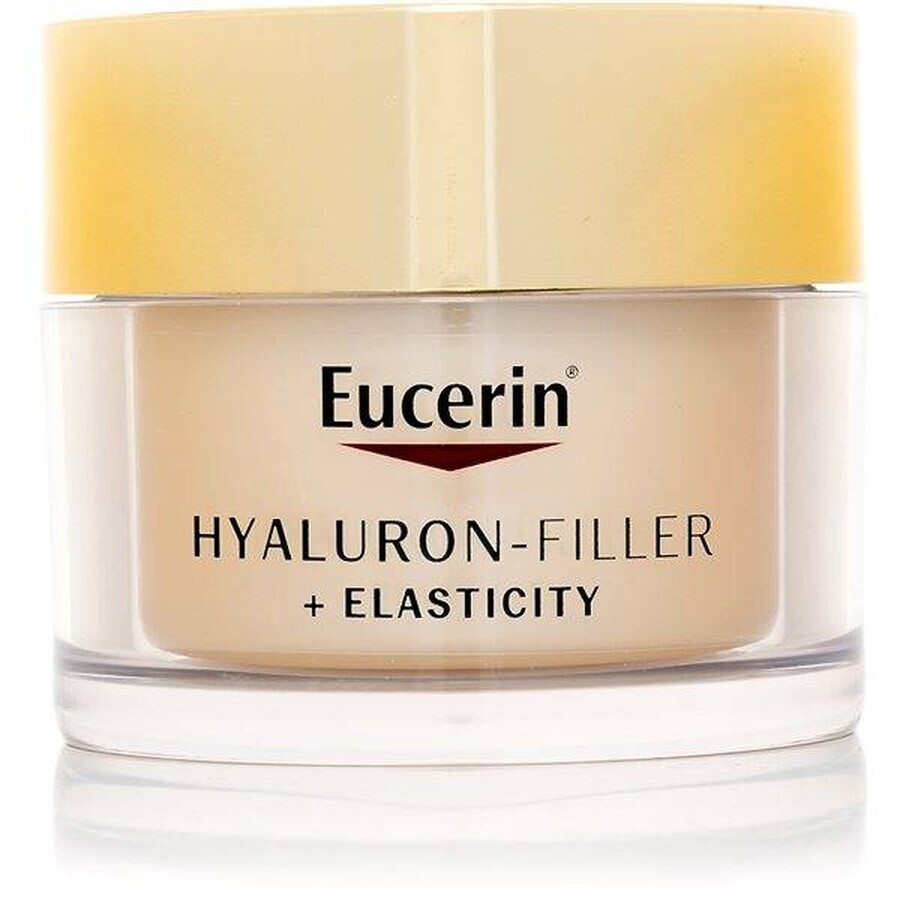 Eucerin HYALURON-FILLER+ELASTICITY crema de día 1×50 ml, rellena las arrugas profundas