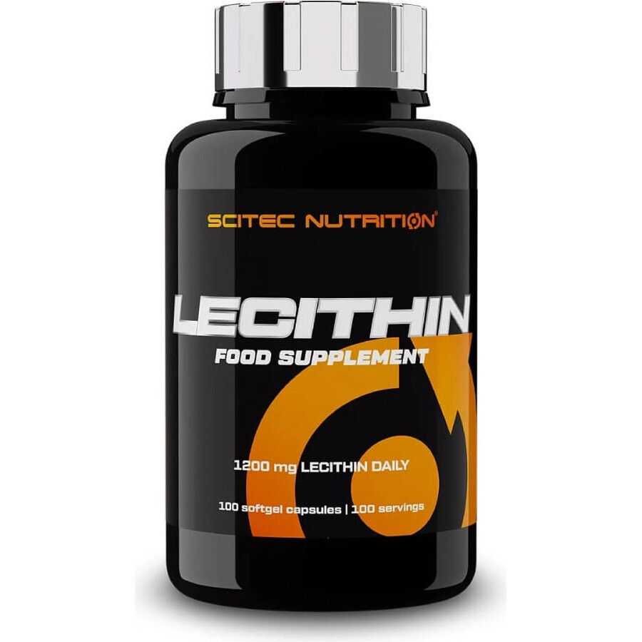 Scitec Nutrition Lecitina 1×100 cps, integratore alimentare