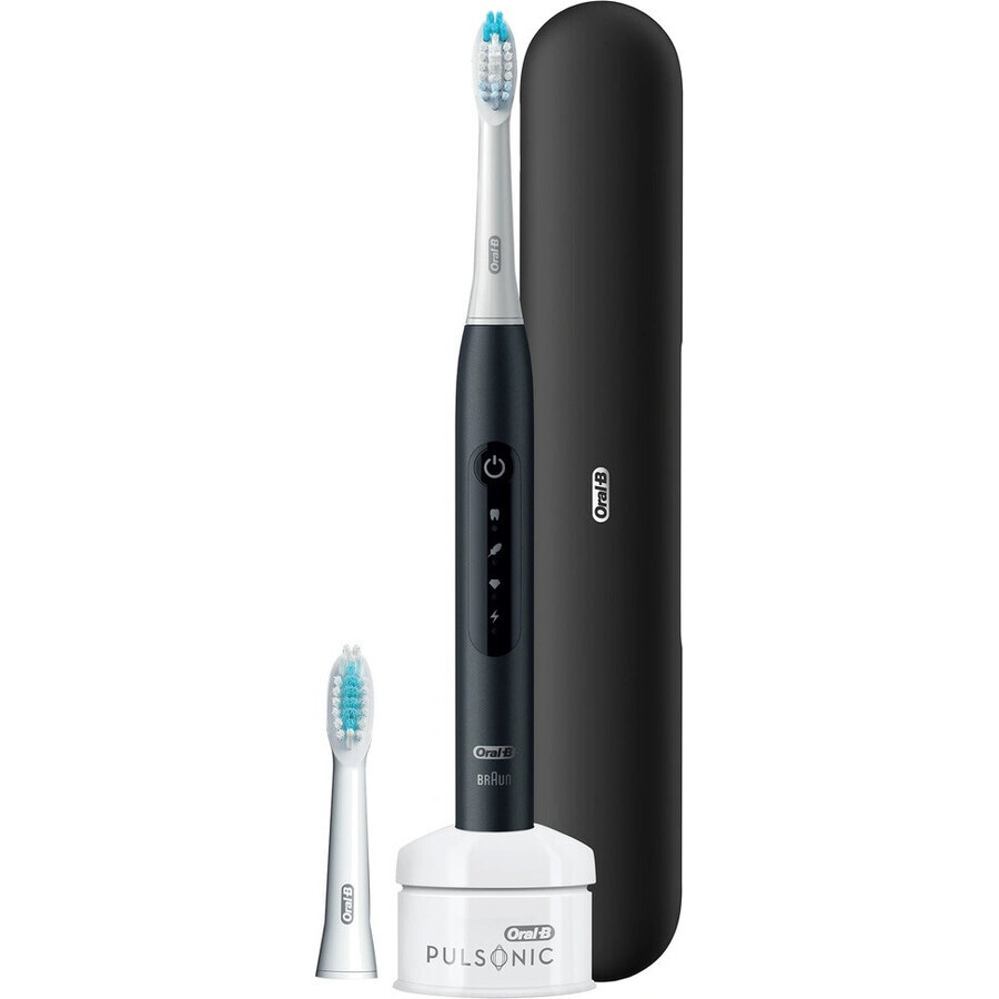 Oral B Ek Pulsonic Pulsonic Slim Luxe 4 500 Zwart+1nh+Cp 1×1 pc