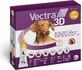 Vectra 3D spot-on voor XS honden (1,5-4 kg) 1&#215;3 stuks, spot-on tegen parasieten