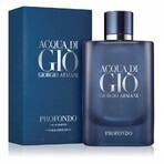 Armani Acqua Digio Profondo Edp 125ml 1×125 ml 1×125 ml, eau de parfum