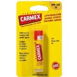 Bálsamo reparador para labios secos y agrietados con FPS 15, 4,25 gr, Carmex