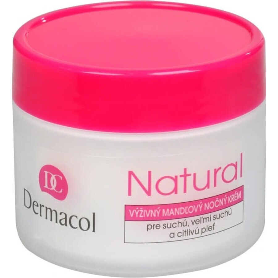 DERMACOL NATURAL Amandel Nachtcrème 1×50 ml, nachtcrème