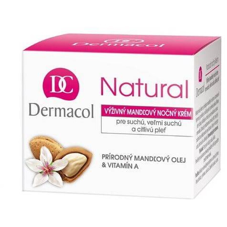 DERMACOL NATURAL Amandel Nachtcrème 1×50 ml, nachtcrème