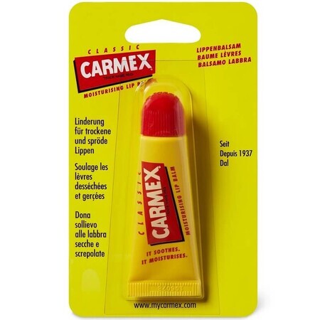 Baume réparateur pour lèvres sèches et gercées, 10 gr, Carmex