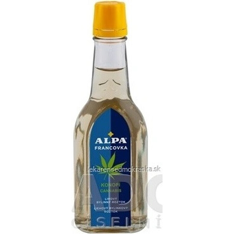 ALPA FRANCOVKA KONOPE/CANNABIS 1×60 ml, alcoholische kruidenoplossing