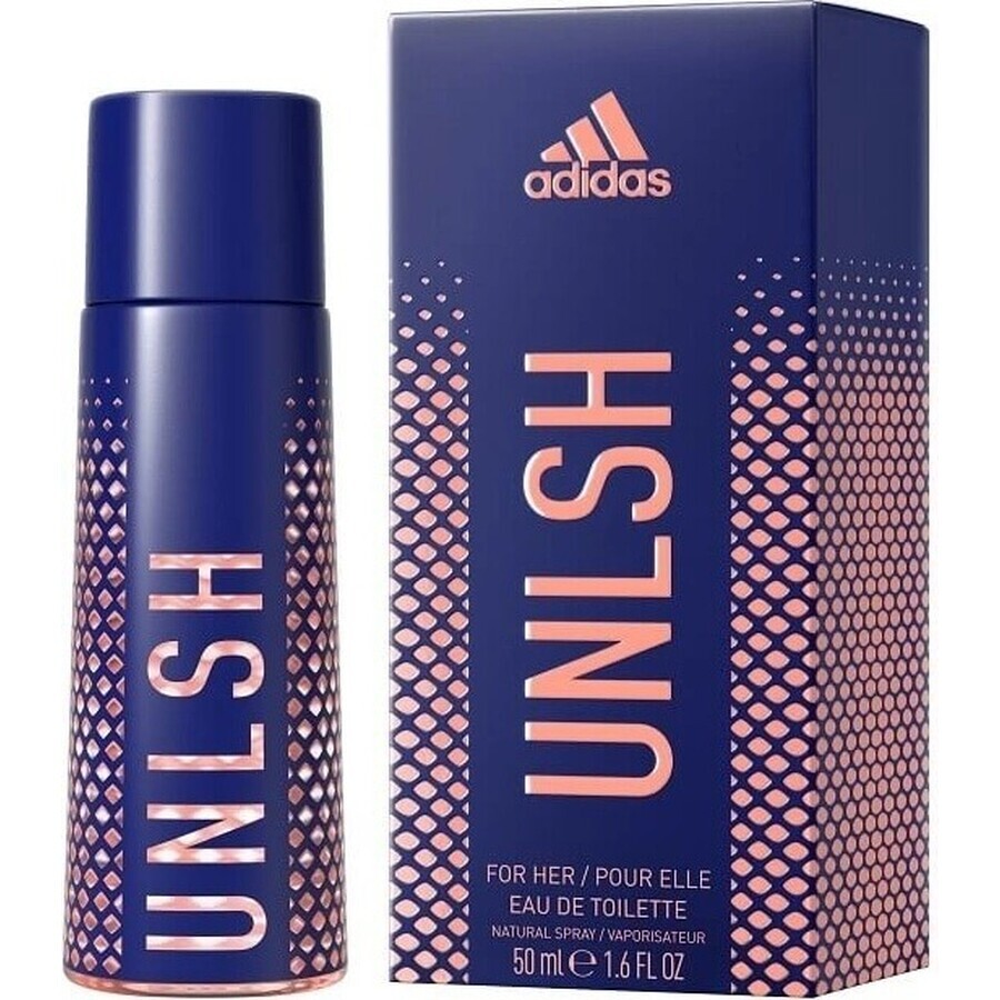 Adidas Unleash Edt 50ml 1×50 ml, Eau de toilette