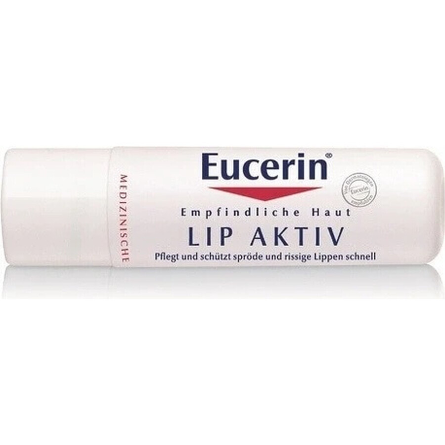 Eucerin LIP AKTIV lipstick 1×4,8 g, verzacht de lippen