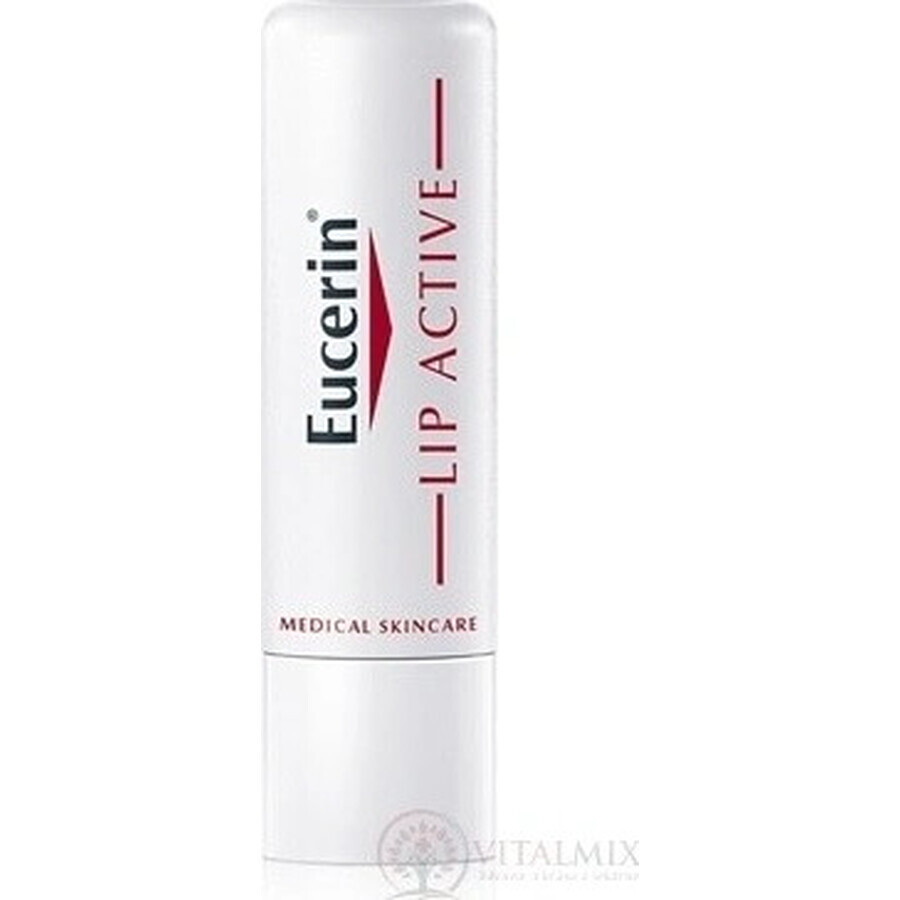 Eucerin LIP AKTIV lipstick 1×4,8 g, verzacht de lippen