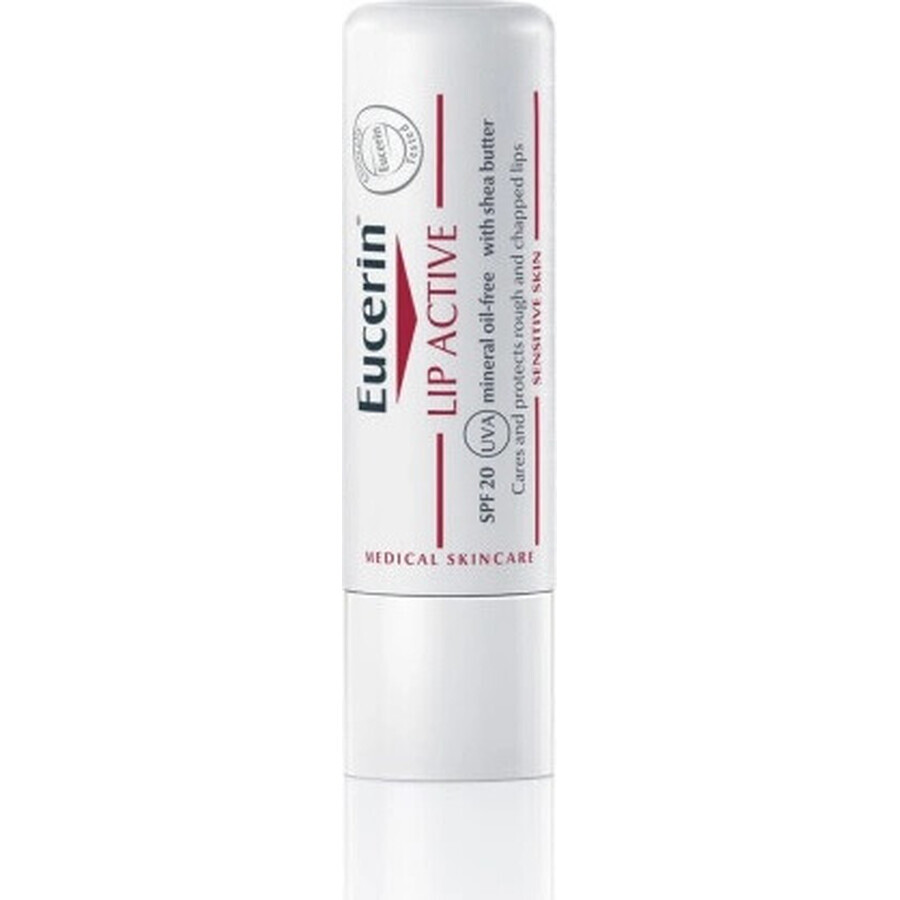 Eucerin LIP AKTIV lipstick 1×4,8 g, verzacht de lippen