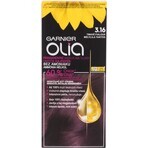 Garnier Olia permanent culoarea parului 3.16 Dark Purple 1×1 set, permanent culoarea parului