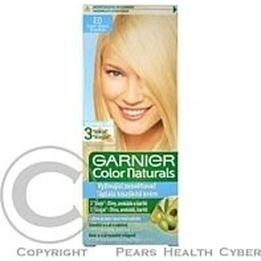 Garnier Color Naturals culoare permanentă a părului E0 Super blond 1×1 bucată, culoarea părului