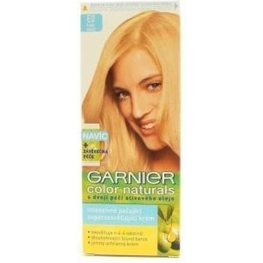 Garnier Color Naturals culoare permanentă a părului E0 Super blond 1×1 bucată, culoarea părului