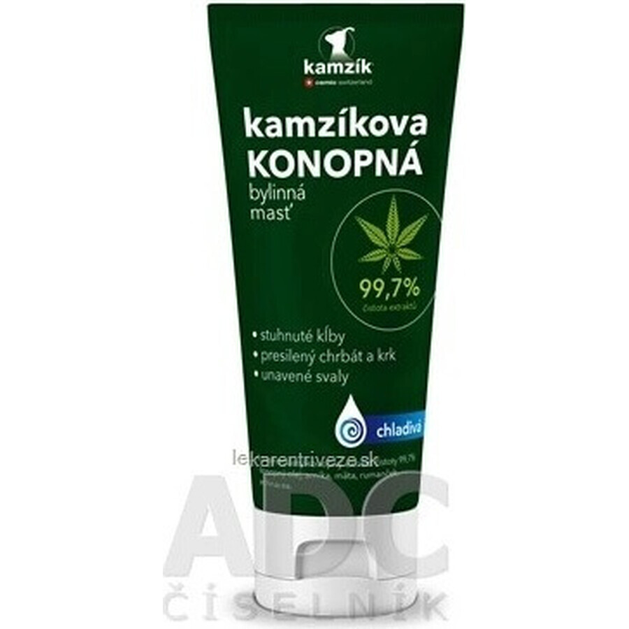 Cemio Kamzik's verkoelende hennepzalf 1×200ml, hennepzalf