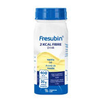 Vanilla flavored drink Fresubin 2kcal Fiber, 4 x 200 ml, Fresenius Kabi