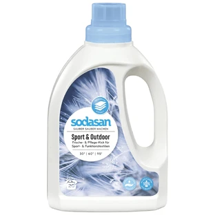 Sodasan, Liquido di lavaggio per tessuti e membrane sportive, Bio 750 ml