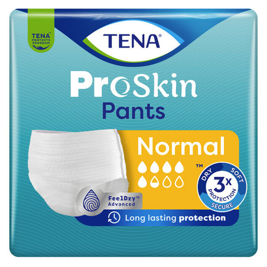 Tena Pants ProSkin, slip absorbant, taille XL, 120-160 cm, Normal, 15 pièces