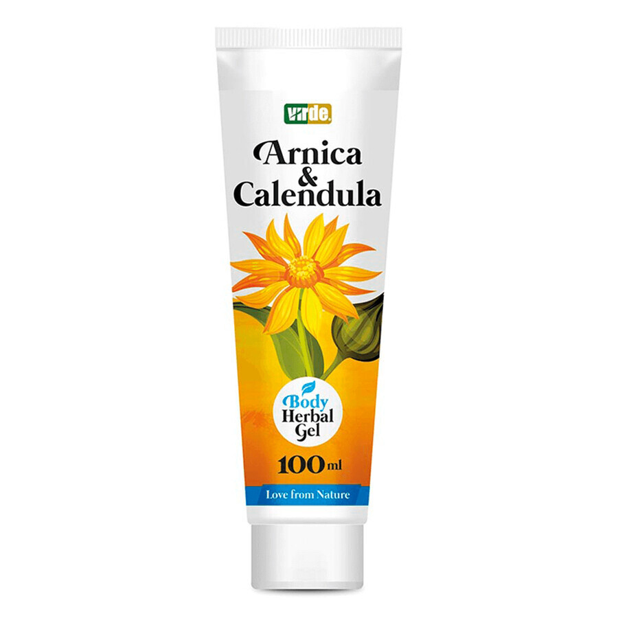 Virde Arnika & Calendula, Gel de arnică și calendula, 100 ml