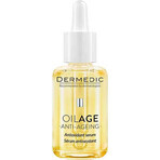 Dermedic Oilage Set, antioxidant serum, gevoelige huid met tekenen van veroudering, 30 ml + voedende dagcrème om de huiddichtheid te herstellen, 15 ml