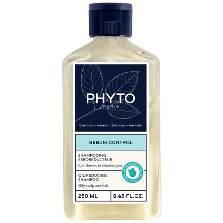 Phyto Sebum Control, champú seborregulador, 250 ml