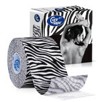 CureTape Art Zebra zwart, kinesiologische tape, 5 cm x 5 m, 1 st