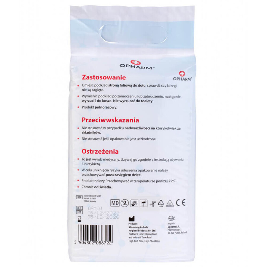 Opharm, maandverband, 40 x 60 cm, 10 stuks