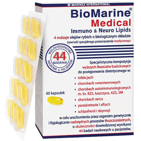 Biomarine Medical Immuno & Neuro Lipids, 60 capsules