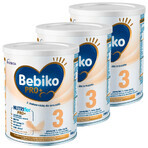 Bebiko Pro+ 3 Nutriflor Pro+, aangepaste melk, ouder dan 1 jaar, 3 x 700 g