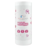 Bocioland, cotton towels, 20 x 23 cm, 50 pieces